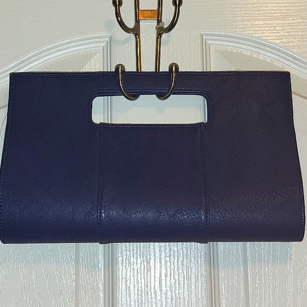Navy Blue Clutch purse, Women's bag